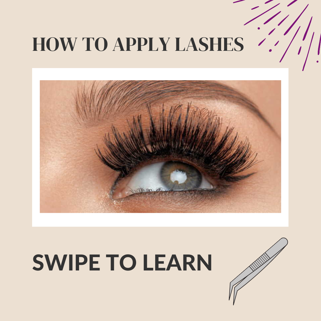 How to Apply Lashes