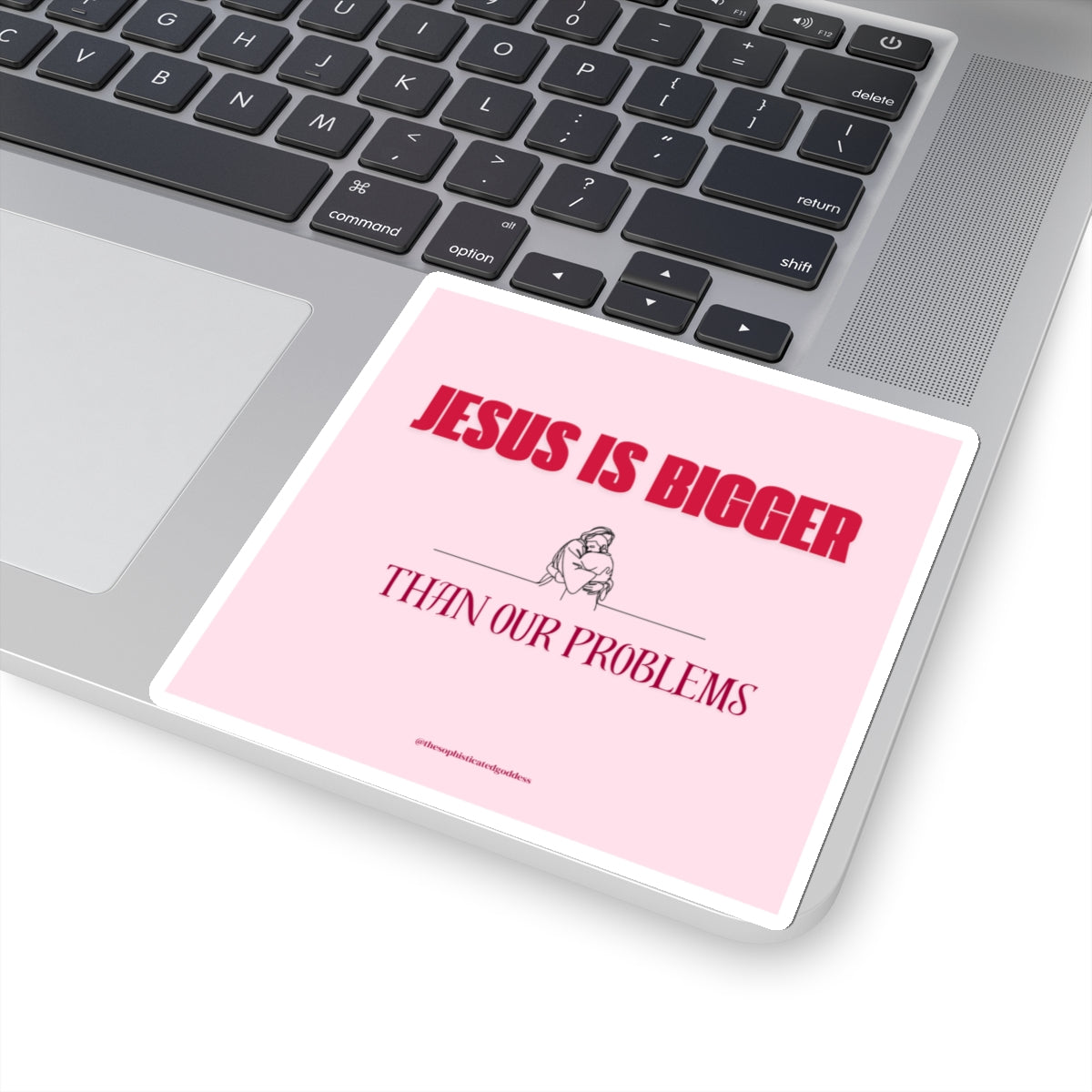 Jesus is Bigger Stickers (Fancy)