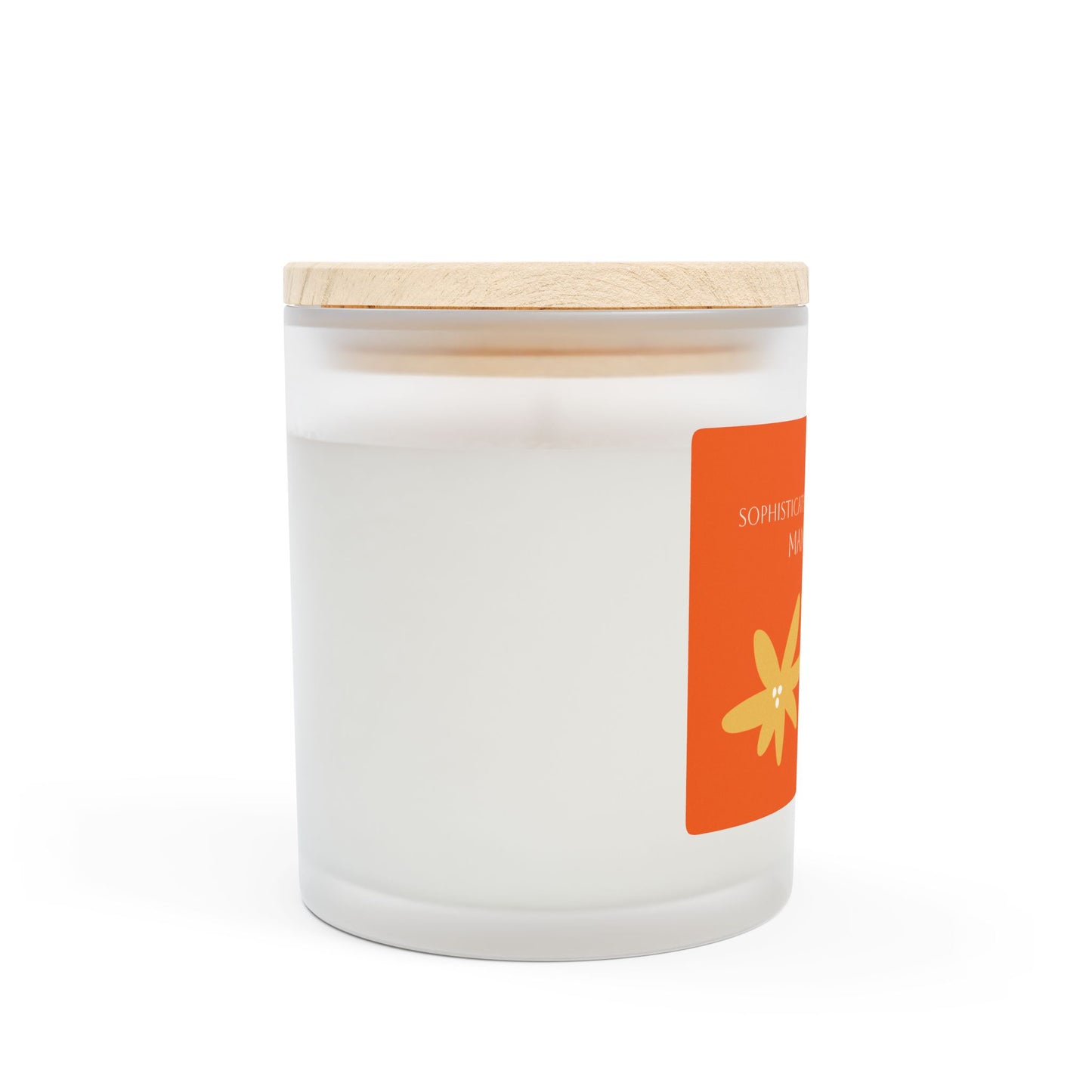 Mango Coconut Wood Wick Candle, 11oz