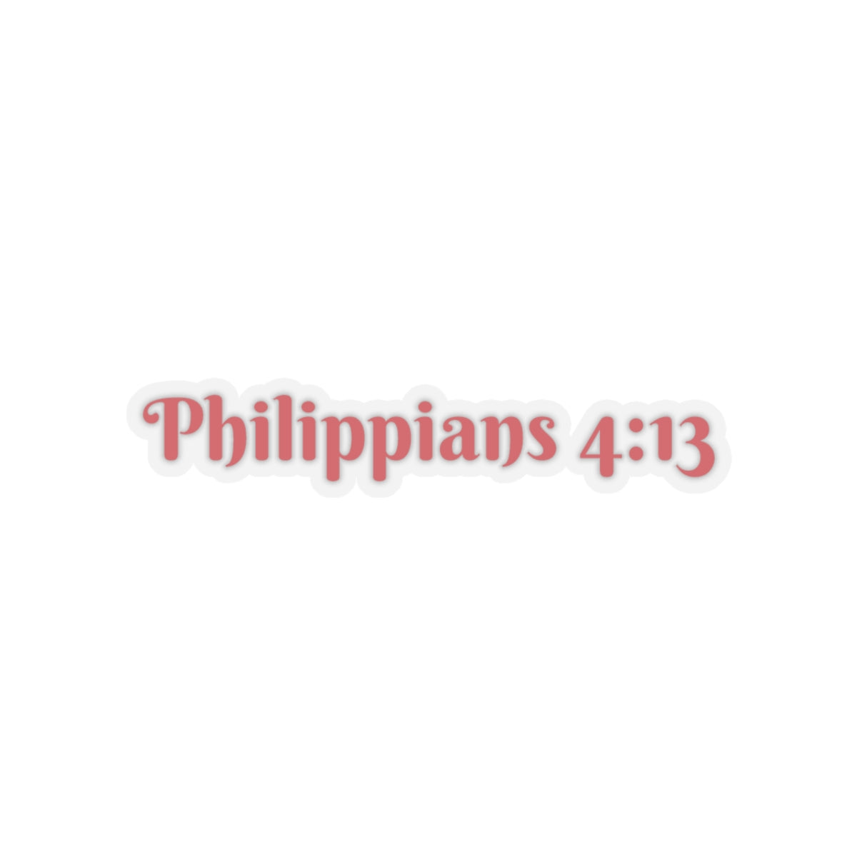 Philippians 4:13 Stickers