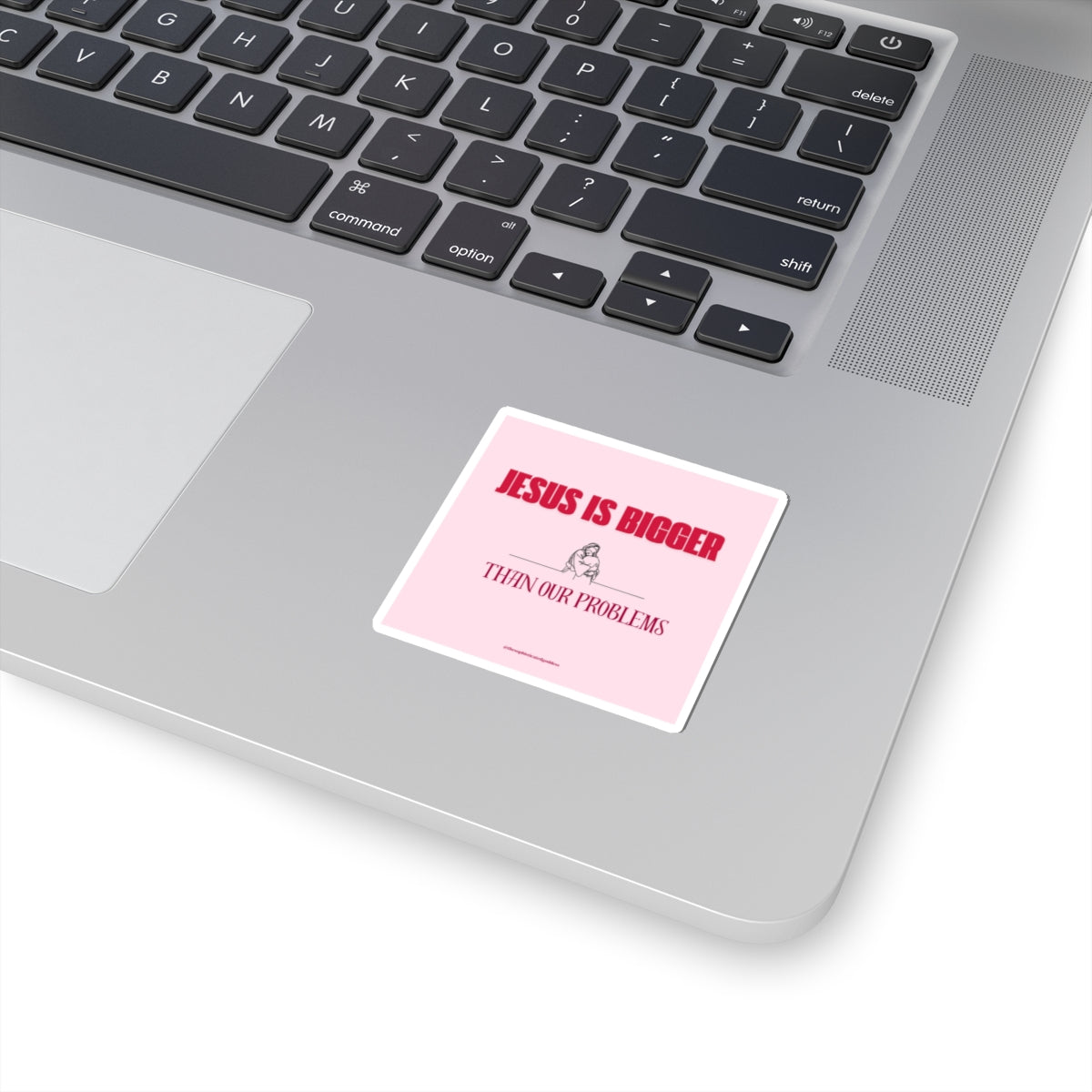 Jesus is Bigger Stickers (Fancy)