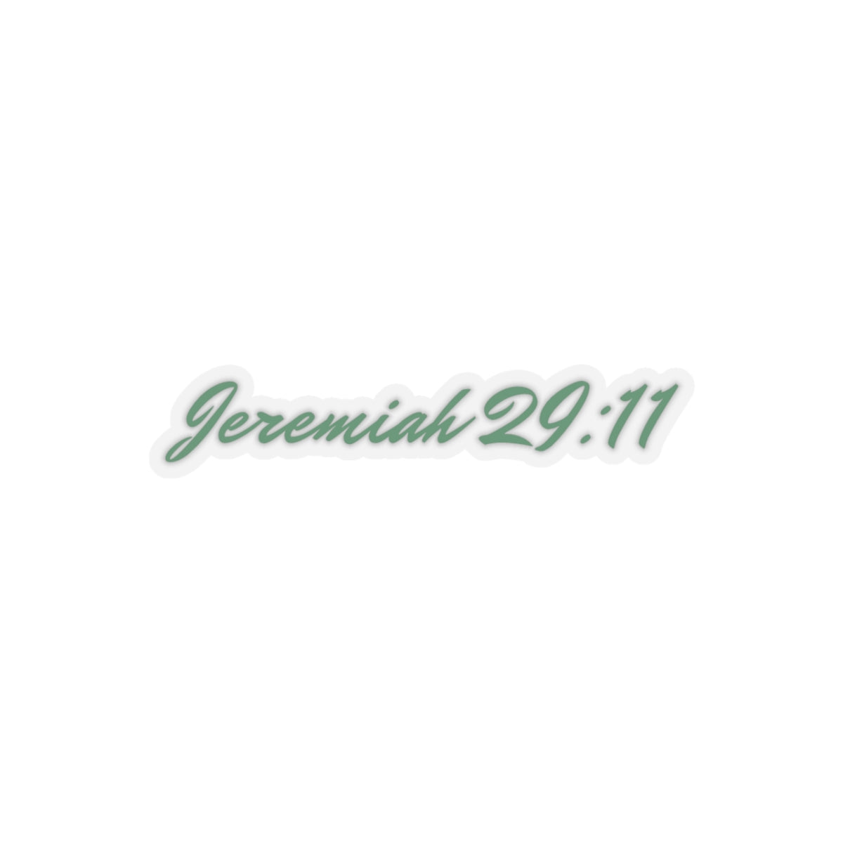 Jeremiah 29:11 Stickers