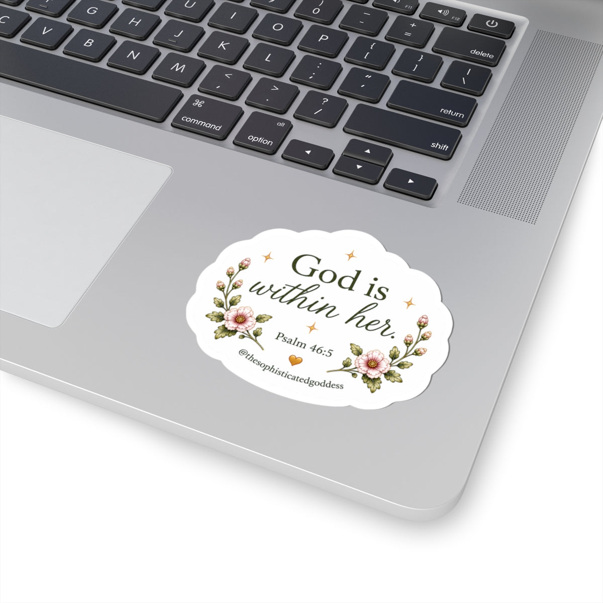 God Is Within Her (Psalm 46:5) Sticker