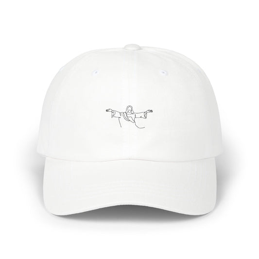 Jesus Open Arms Classic Dad Cap