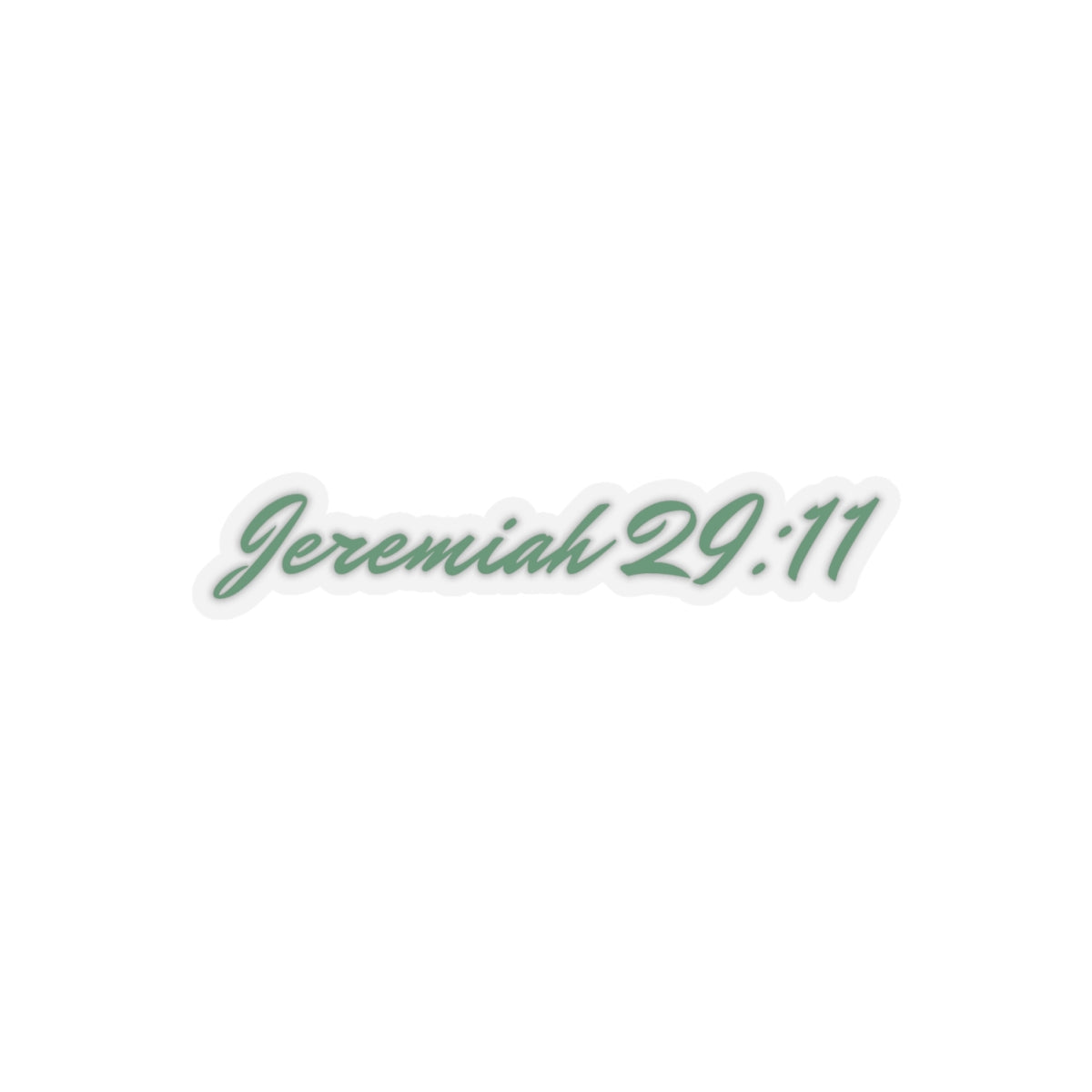 Jeremiah 29:11 Stickers