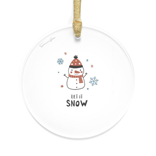 Snowman Acrylic Ornaments