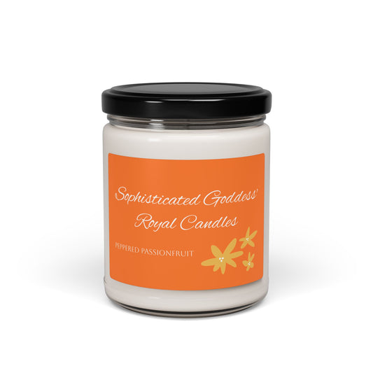 Peppered Passionfruit Cotton Wick Candle, 9oz