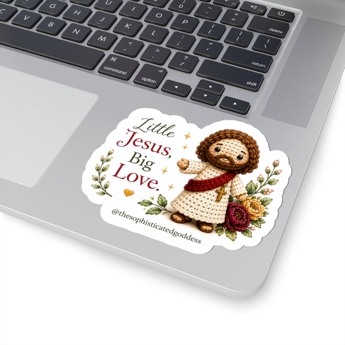 Little Jesus, Big Love Sticker