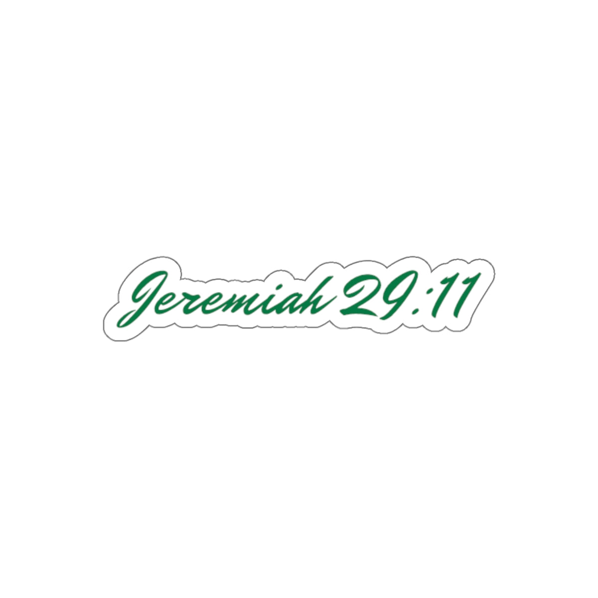 Jeremiah 29:11 Stickers