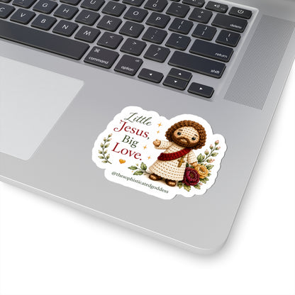 Little Jesus, Big Love Sticker