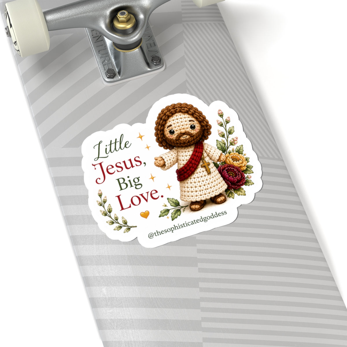 Little Jesus, Big Love Sticker