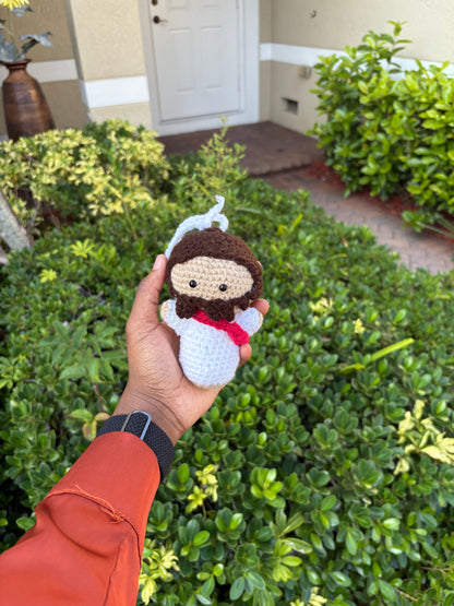 Crochet Jesus Hanging