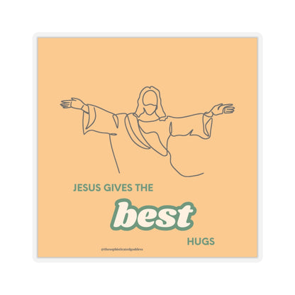 Best Hugs Stickers (Yellow)