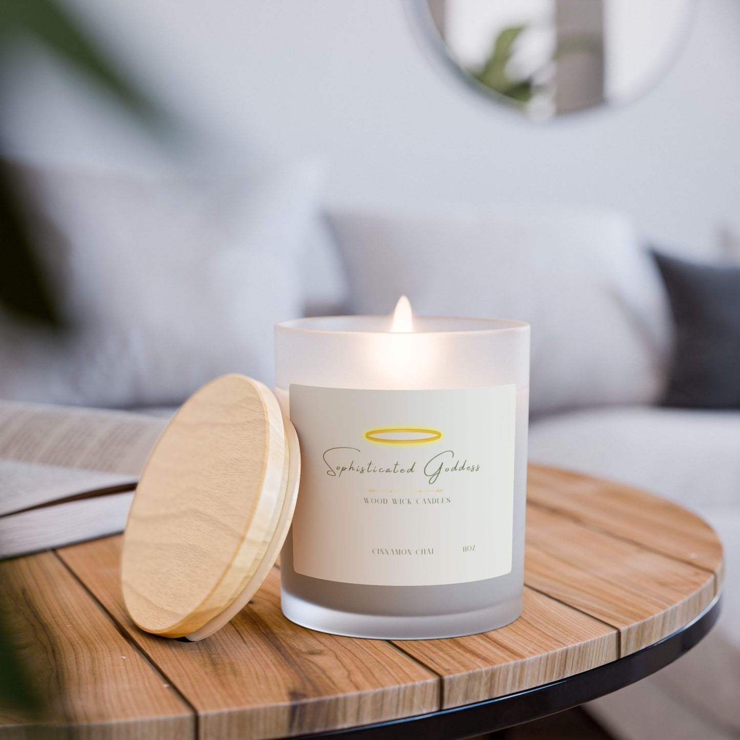 Cinnamon Chai Wood Wick Candle, 11oz