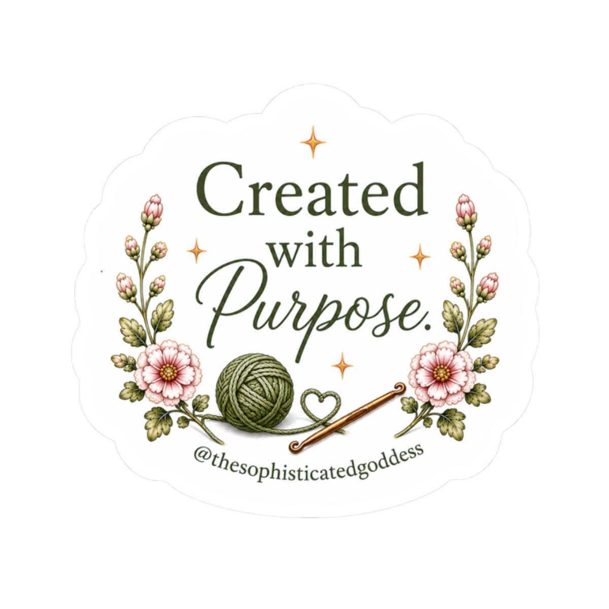 Created with Purpose Sticker