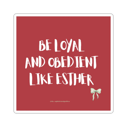 Esther Stickers