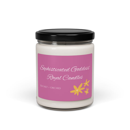 Sea Salt + Orchid Cotton Wick Candle, 9oz