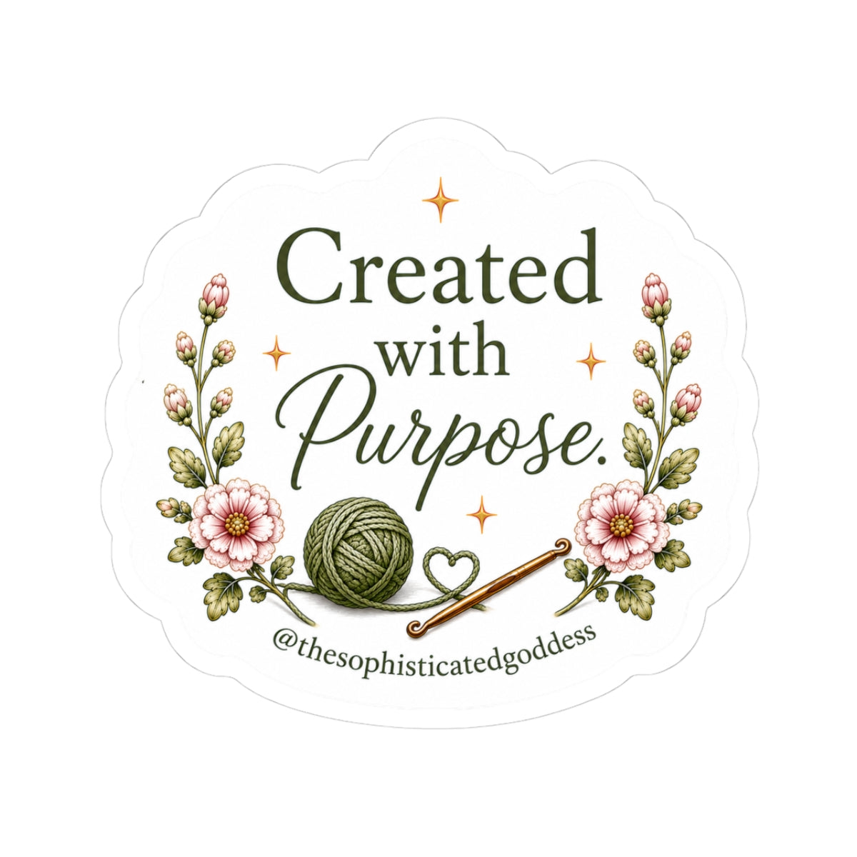 Created with Purpose Sticker