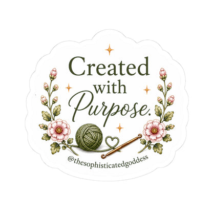 Created with Purpose Sticker