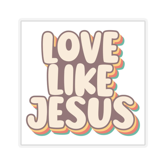 Love Like Jesus Stickers