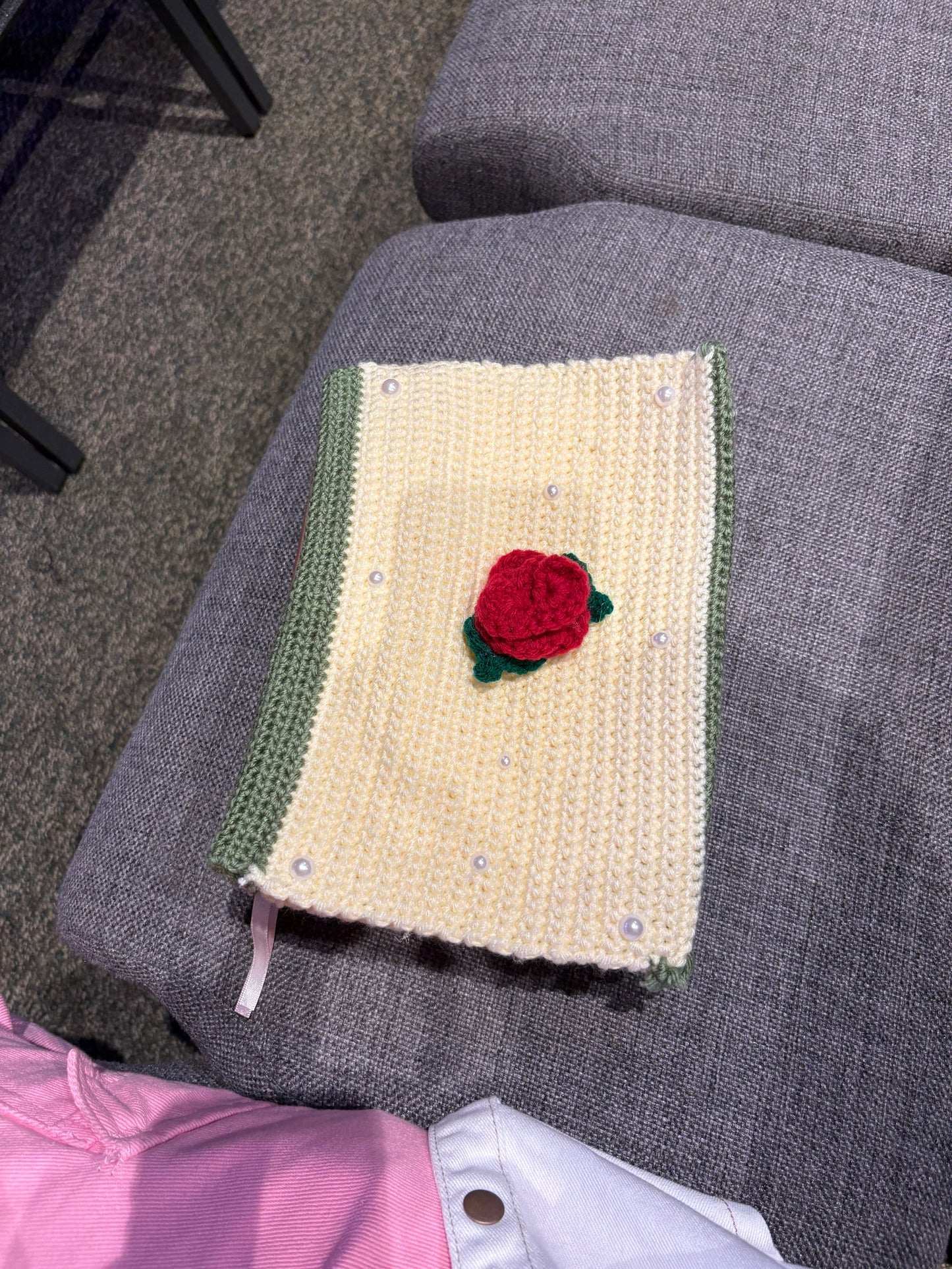 Crochet Book Cover