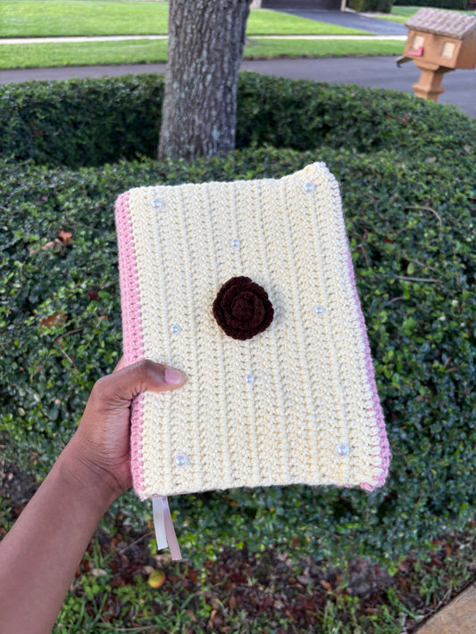 Crochet Book Cover