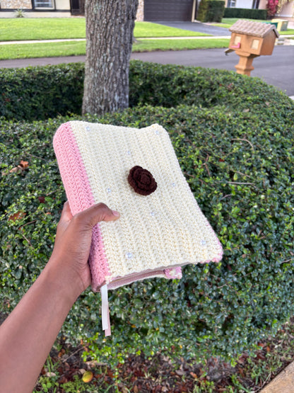 Crochet Book Cover