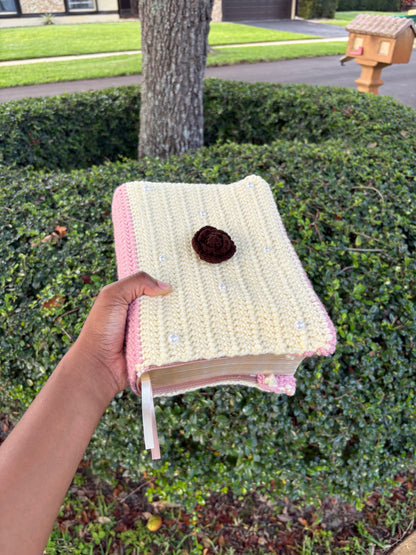 Crochet Book Cover