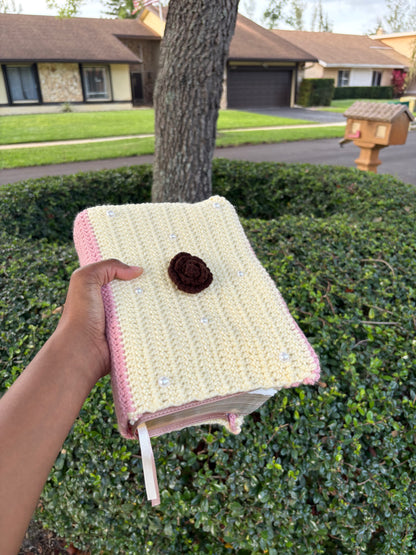 Crochet Book Cover